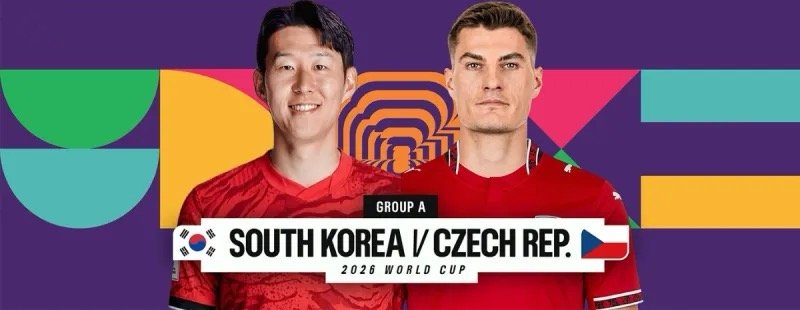 South Korea vs Czechia - FIFA World Cup 2026 Group A